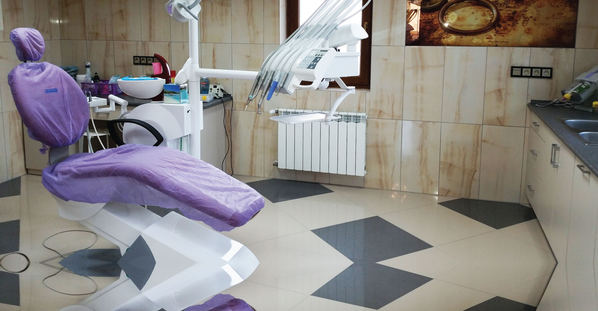 Wnętrze gabinetu stomatologicznego